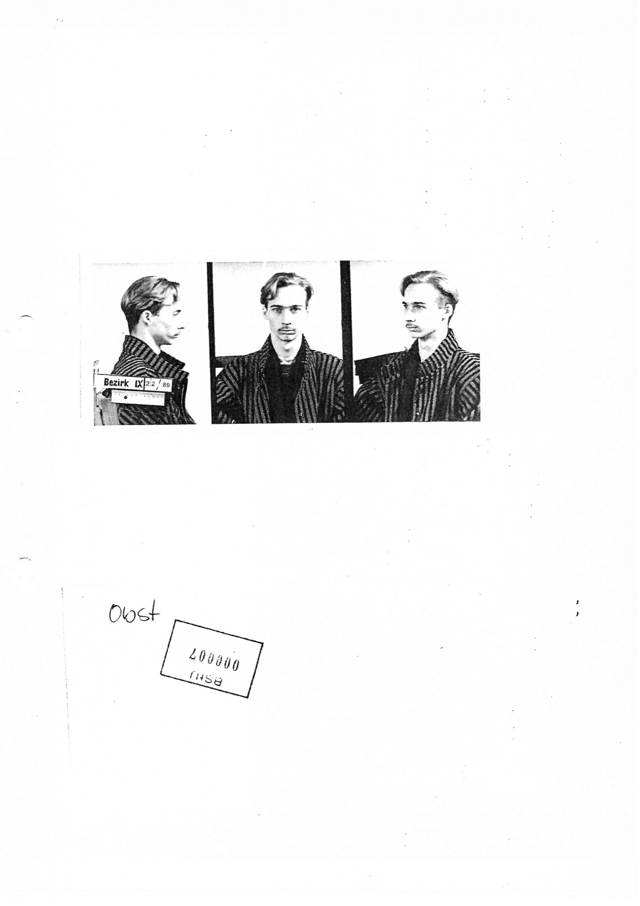 Página del expediente de Mario Obst en la Stasi